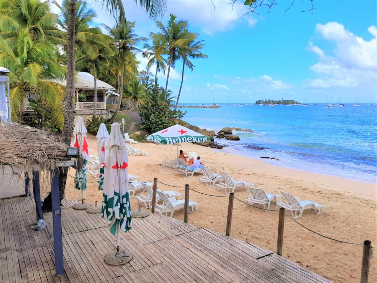 Ilet Bleu Studio Cosy Rdc Vue Mer Et Jardin - Acces Direct Plage Le Gosier  Ngoại thất bức ảnh